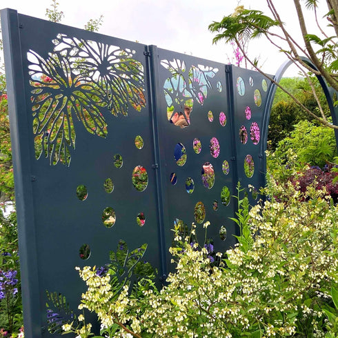 Metal Fence Panels RHS Malvern - Fencing for RHS Malvern Spring Festival 2022